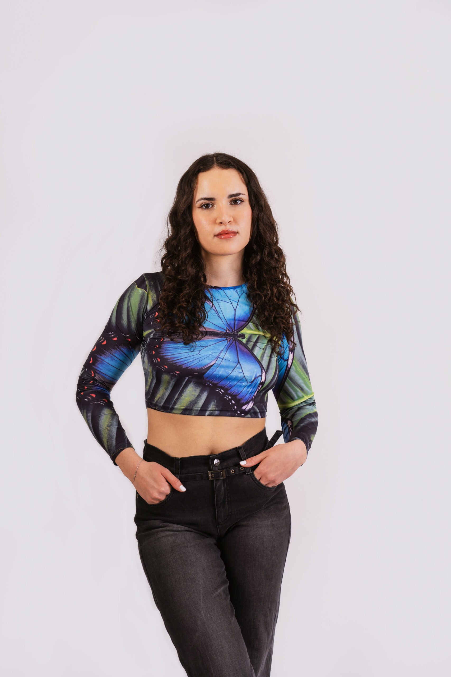 But-I-Fly Women Crop Top But-I-Fly Women Crop Top