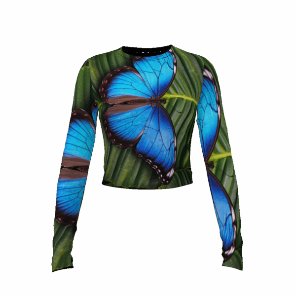 But-I-Fly Women Crop Top But-I-Fly Women Crop Top