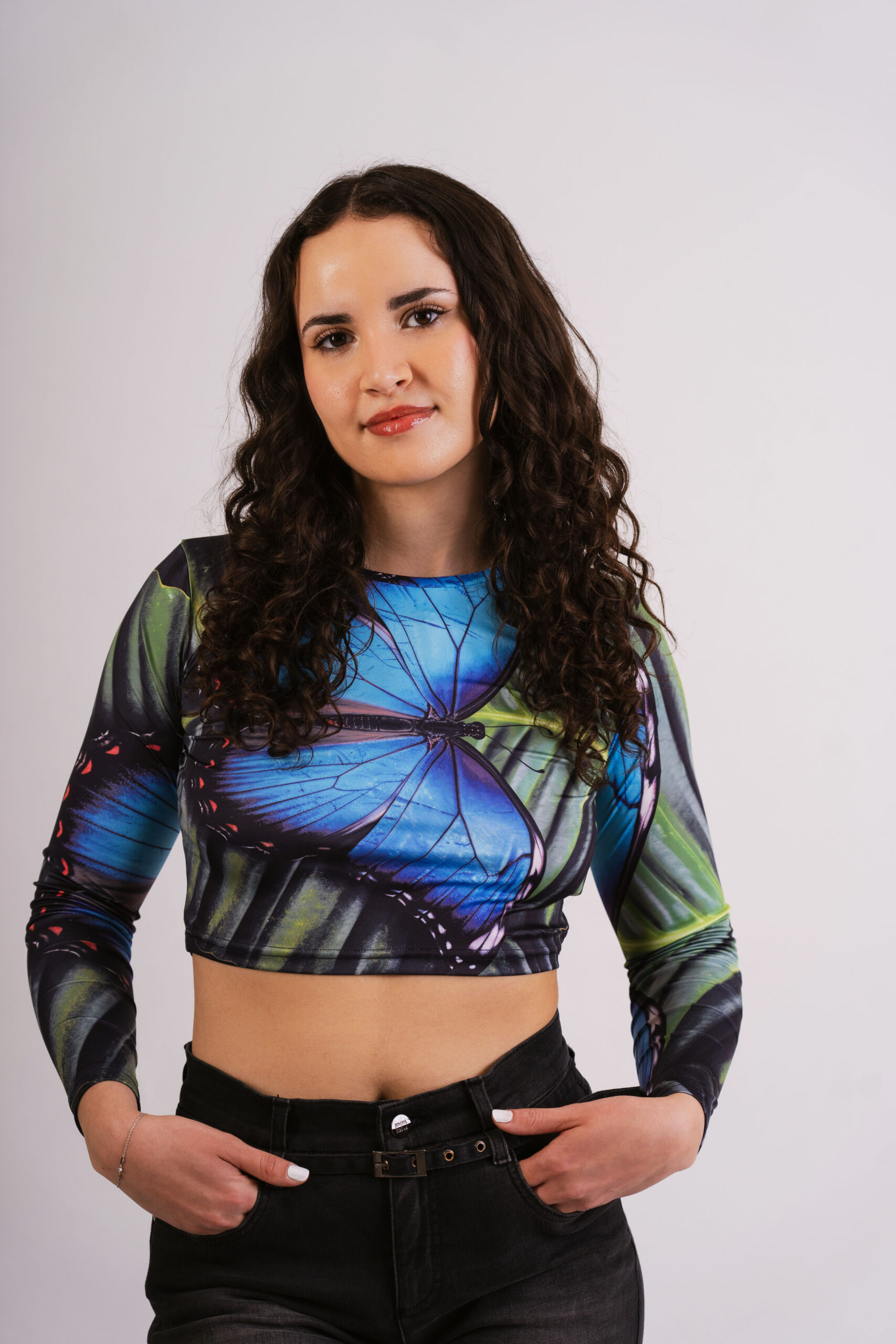 But-I-Fly Women Crop Top But-I-Fly Women Crop Top