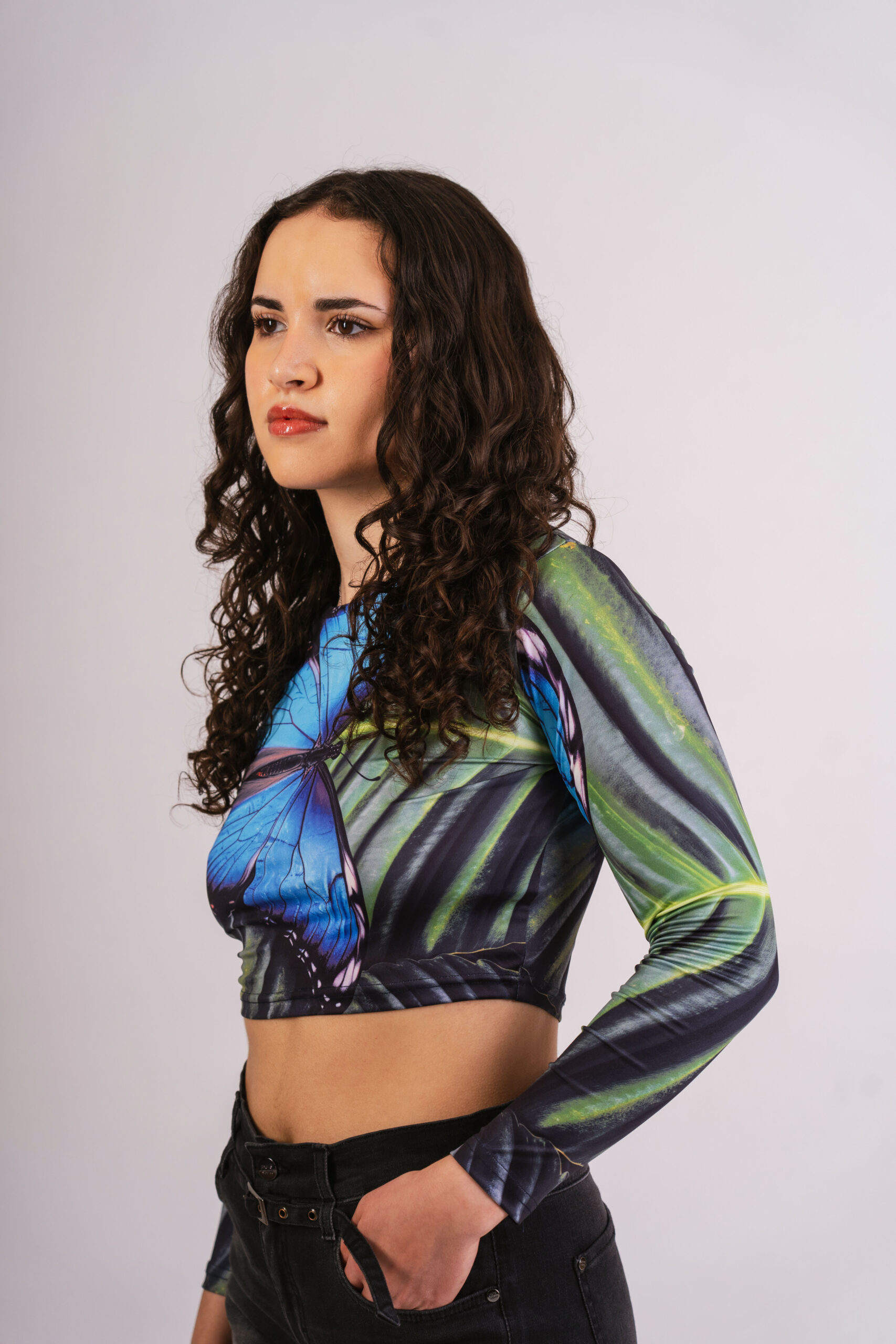 But-I-Fly Women Crop Top But-I-Fly Women Crop Top