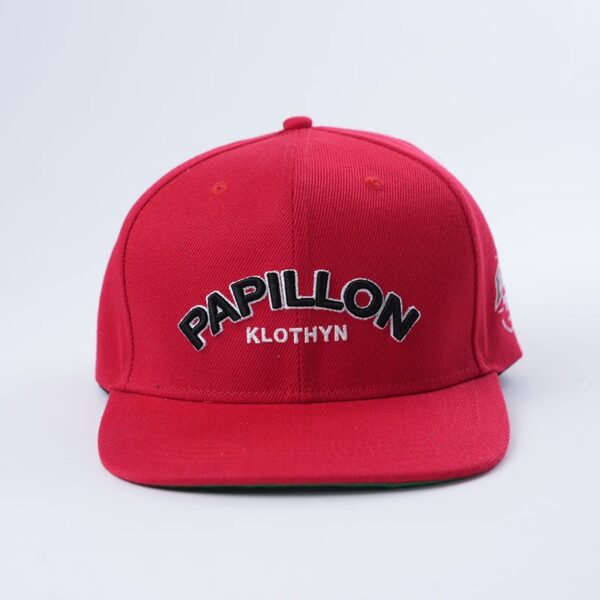 Papillon Snapback Red
