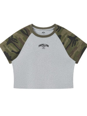 Wonder Womens Camo Crop T-shirt